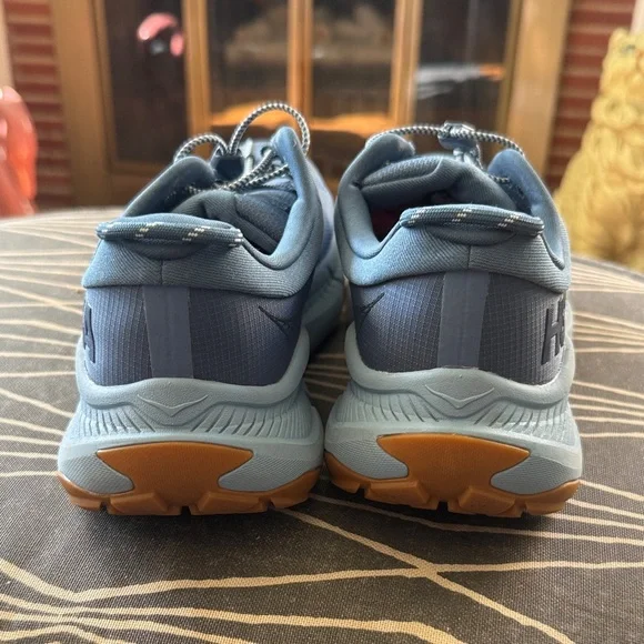 Hoka Slate Blue Sneakers w/ Bungee Laces - 9.5 - Picture 6 of 6